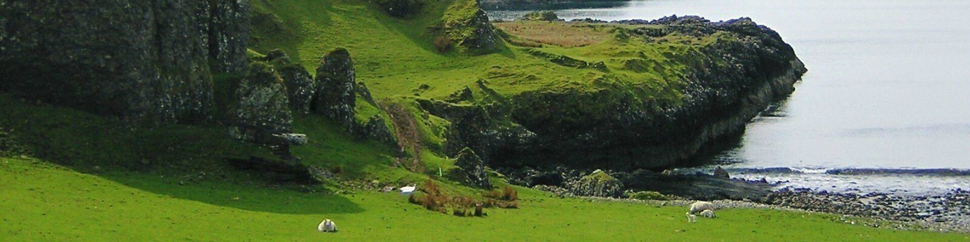 castle gylen on kerrera island