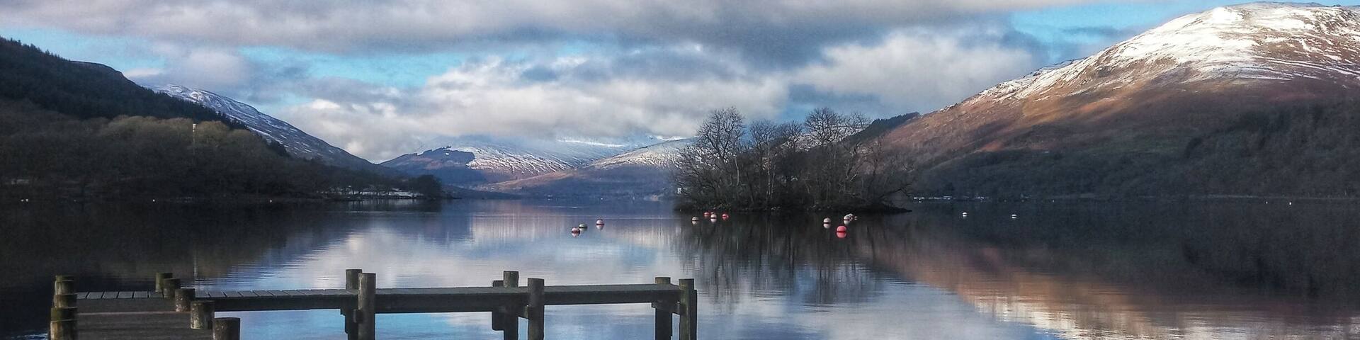 Just sometimes, the weather in Scotland is beautiful!
