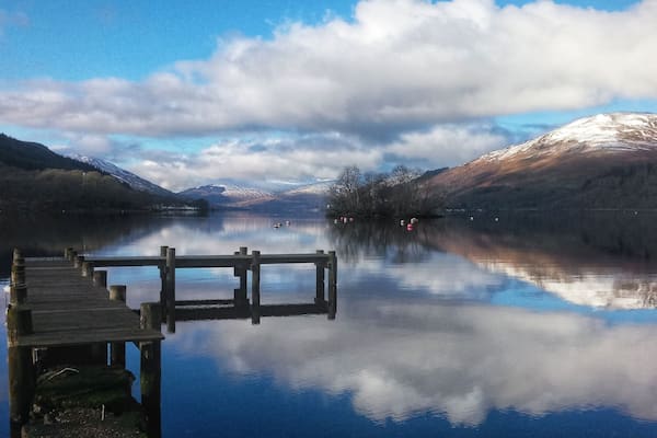 Just sometimes, the weather in Scotland is beautiful!