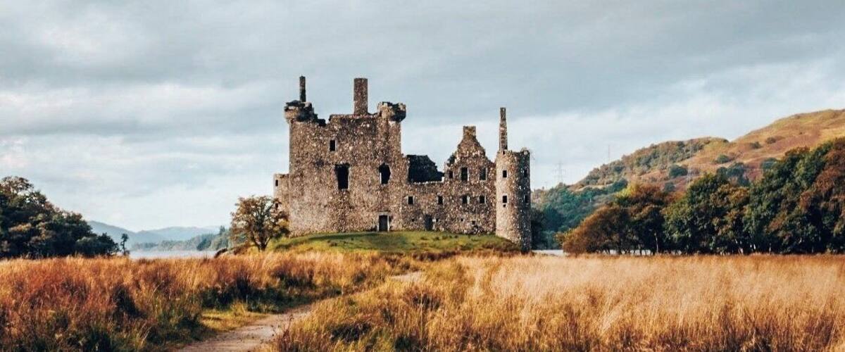 A morning walk to this beauty of a castle in Dalmally #adventure