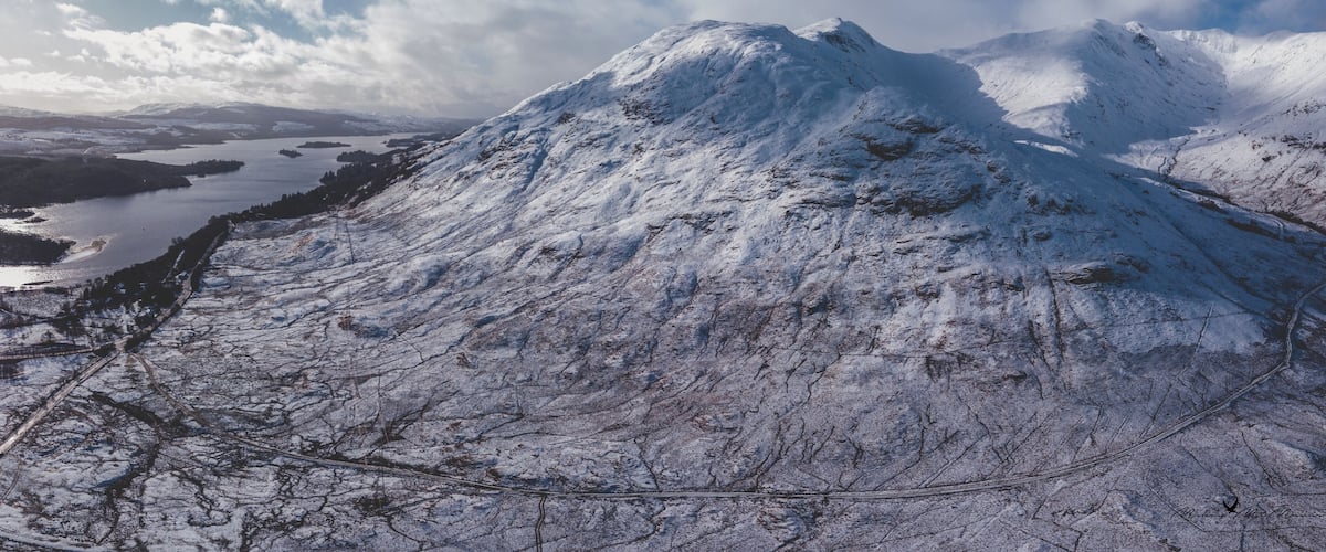 Ben Cruachan on Loch Awe.  A truly wondrous place to adventure around and on