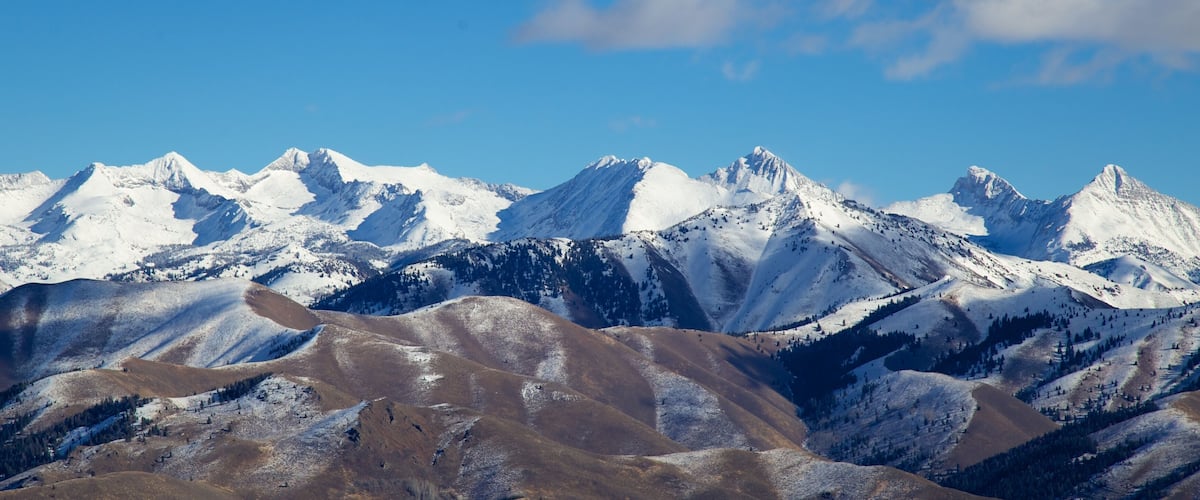 Pioneer Mountains, Sun Valley, Idaho, Shutterstock ID 762328096, purchase_order: SP-1269 HA 2018 Batch 1, Order: , client: , other: