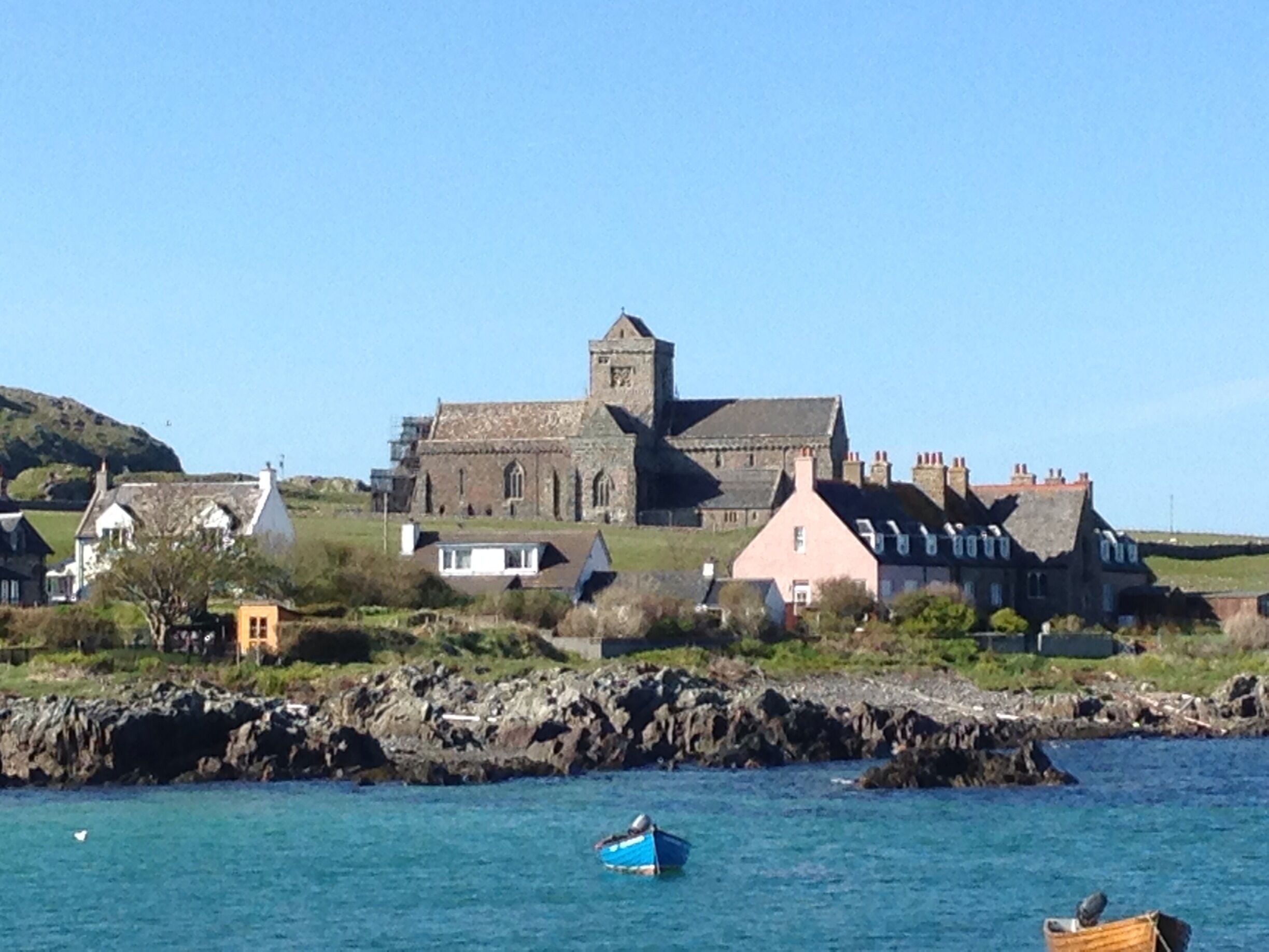 Iona Abbey. A 10min walk from the jetty