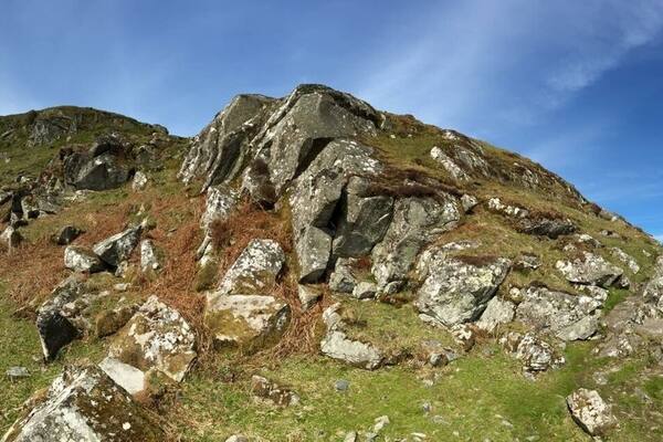 Ancient hillfort. Capital of the ancient Kingdom of the Scots, Dalriada.