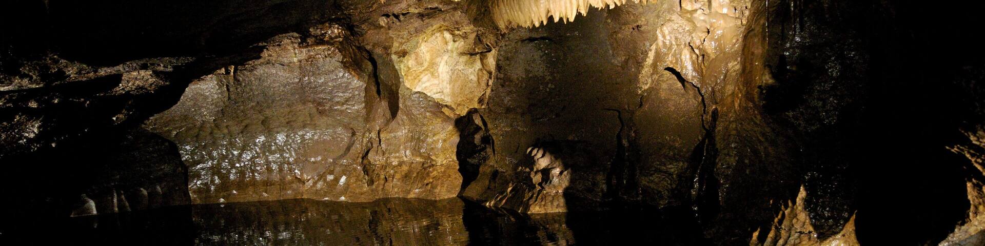 Marble Arch Caves which includes caving