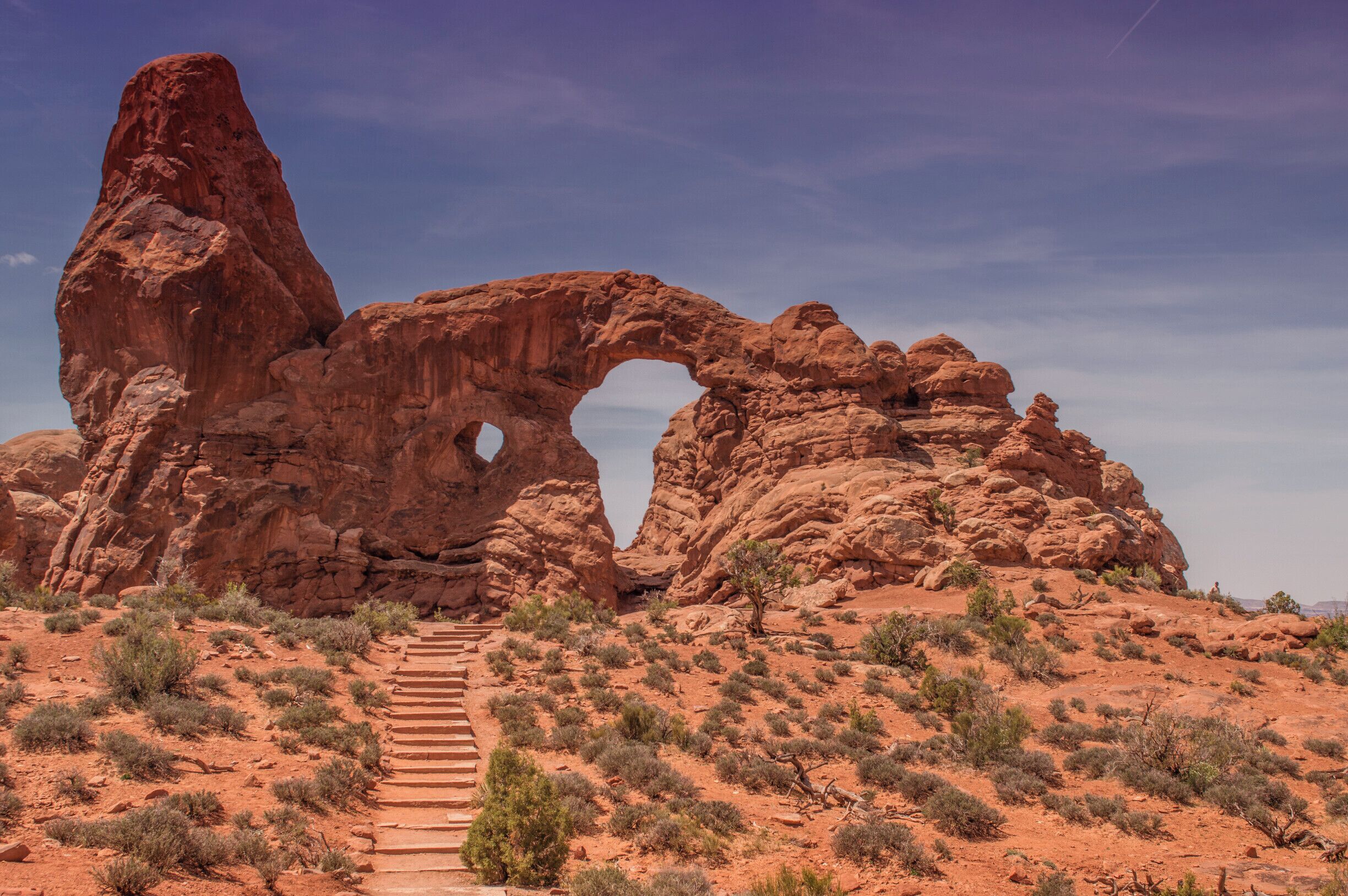 The geologic formations in Arches National Park are like something from another planet! #arches #archesnationalpark #utah #nationalpark