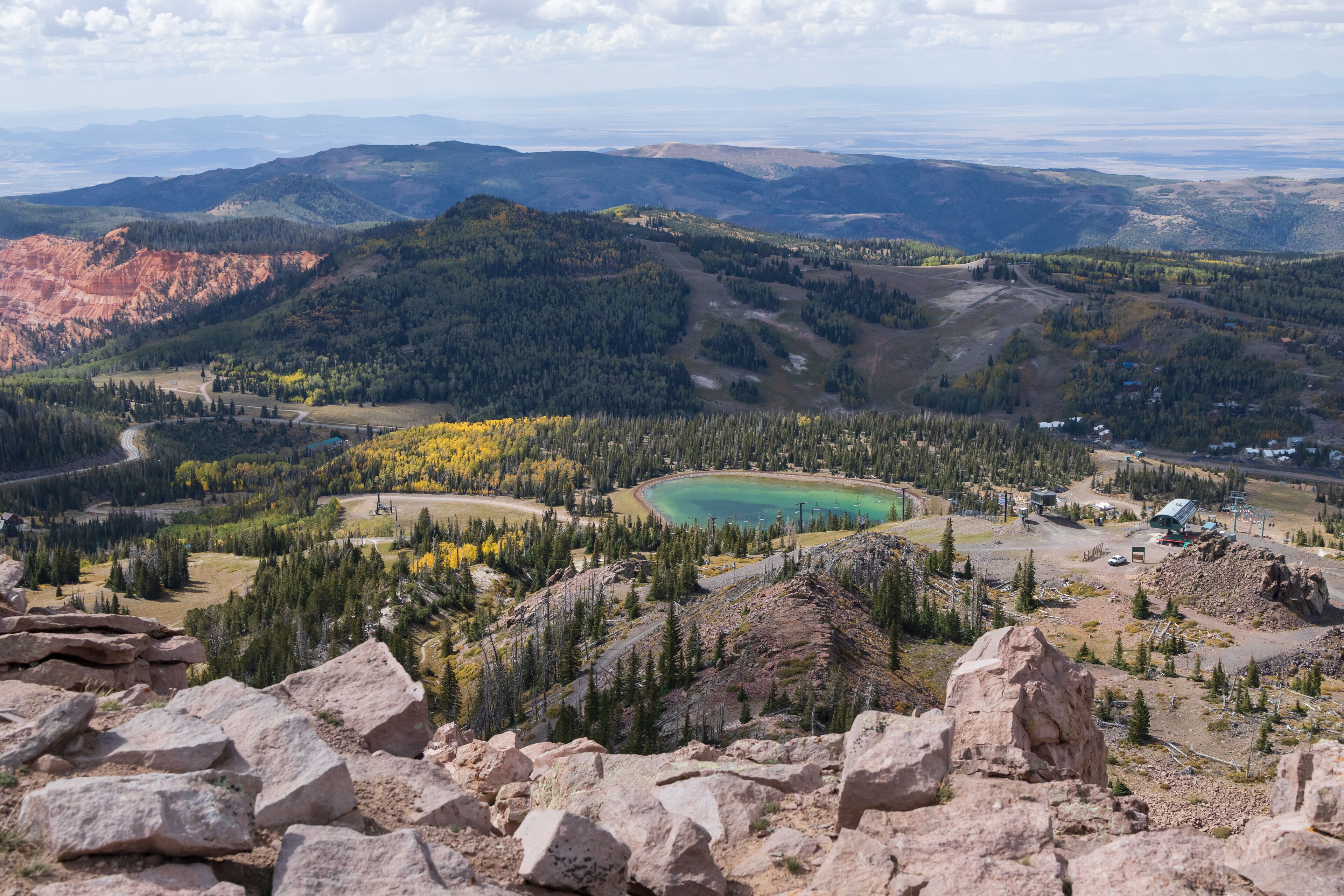 View of Brian Head, Utah