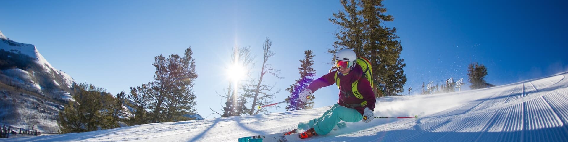 Solitude Mountain which includes snow and snow skiing