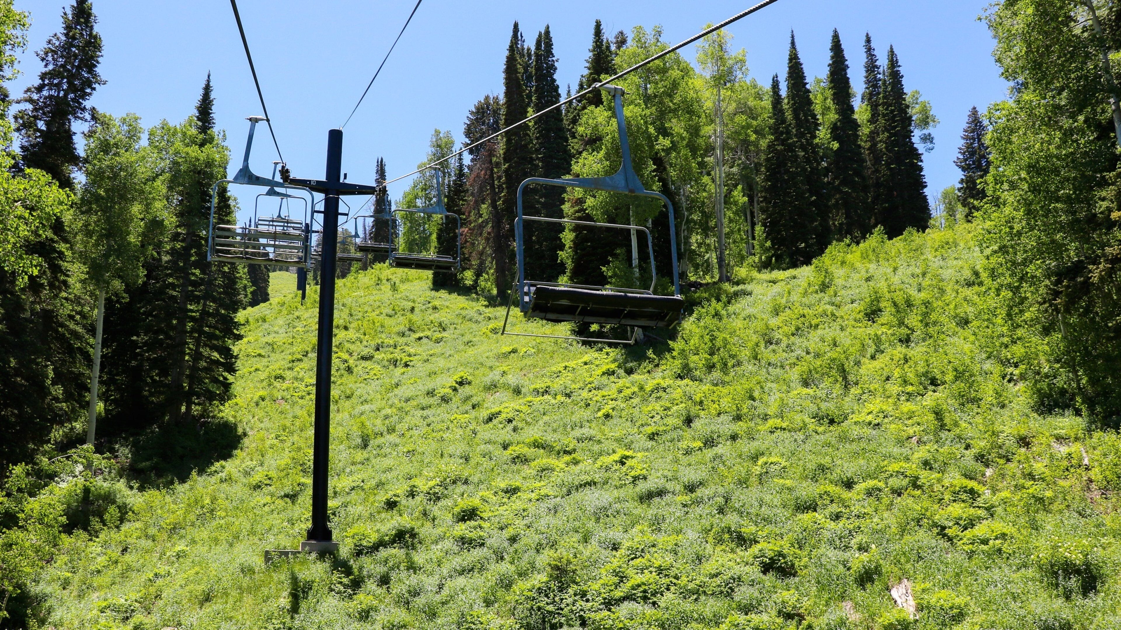 Solitude Mountain mostrando una góndola