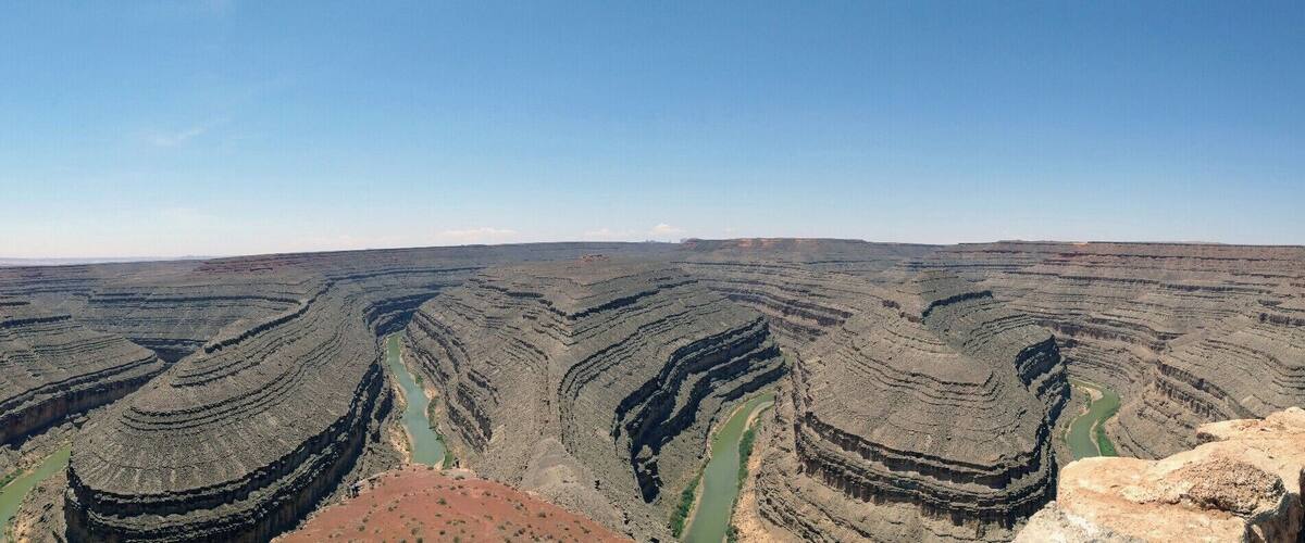 Incredible formation. Between Natural Bridges National Monument and Monument Valley. It's actually a nice place to see the stars as well if you hit it at night.