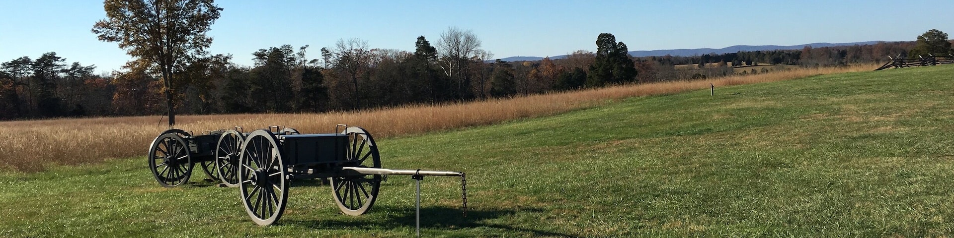 Hiking the Manassas Battlefield Park Trail 1&2.