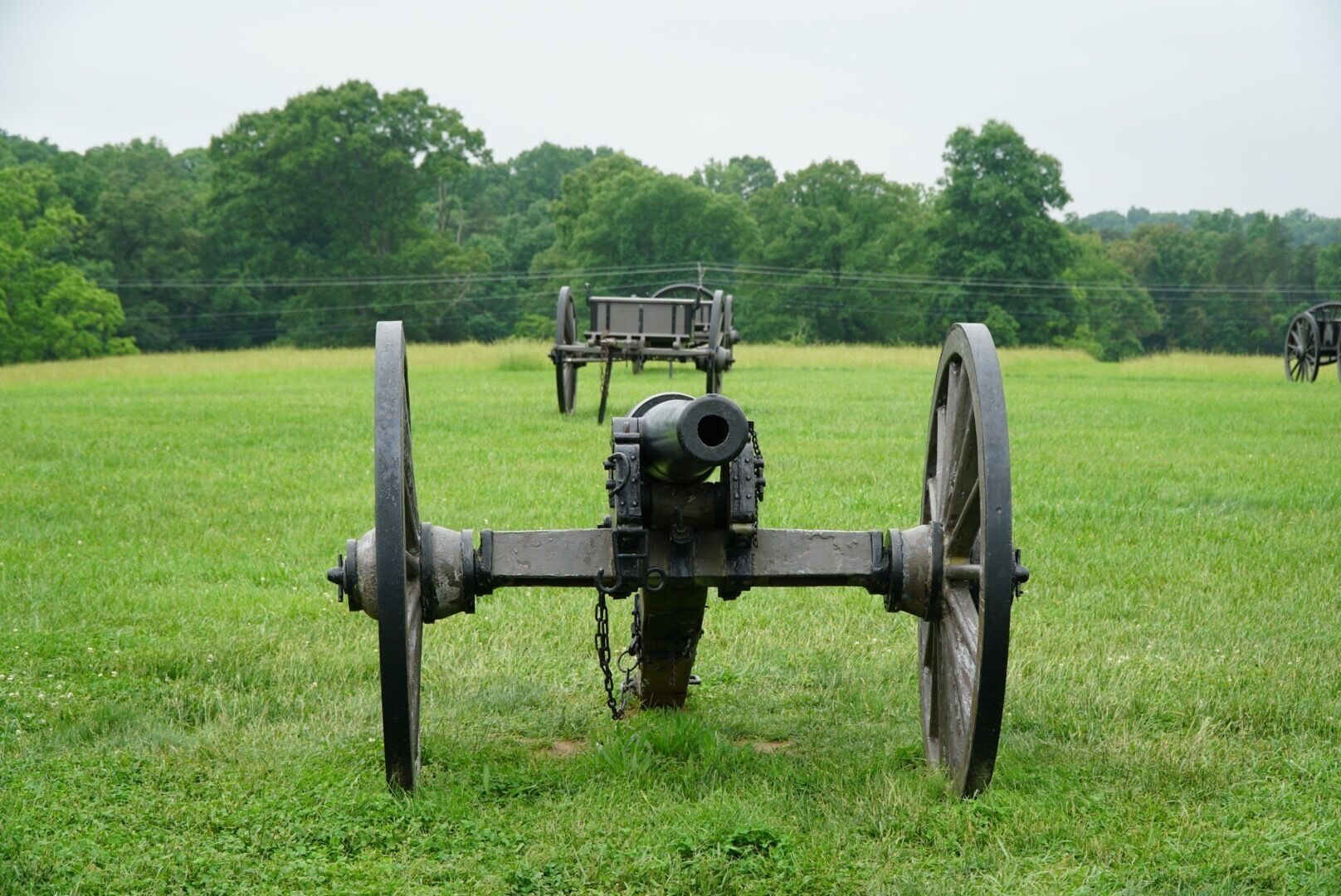 Great Day hiking Manassas, VA Battlefield park...