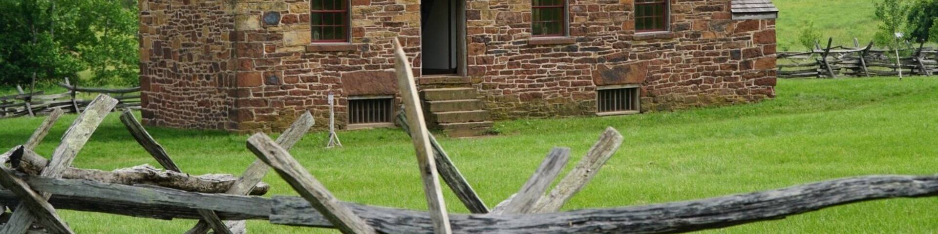 Great Day hiking Manassas, VA Battlefield park...