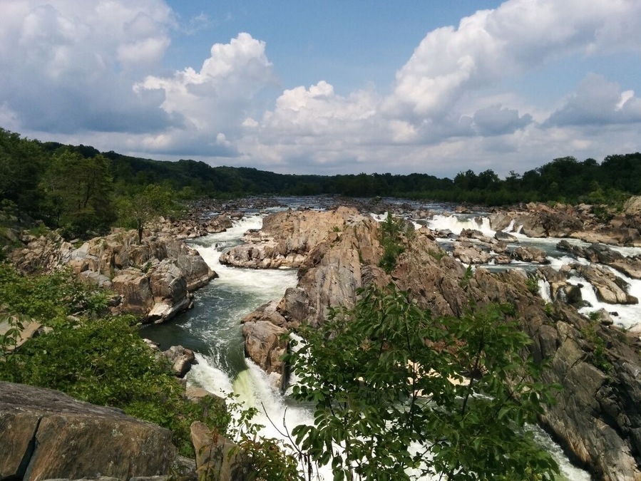 View of the falls