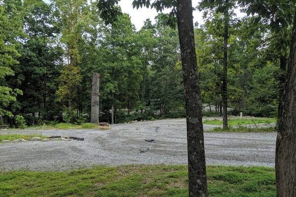 Camping at Endless Caverns