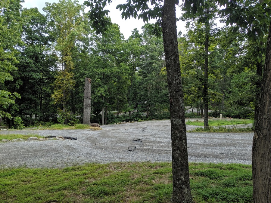 Camping at Endless Caverns