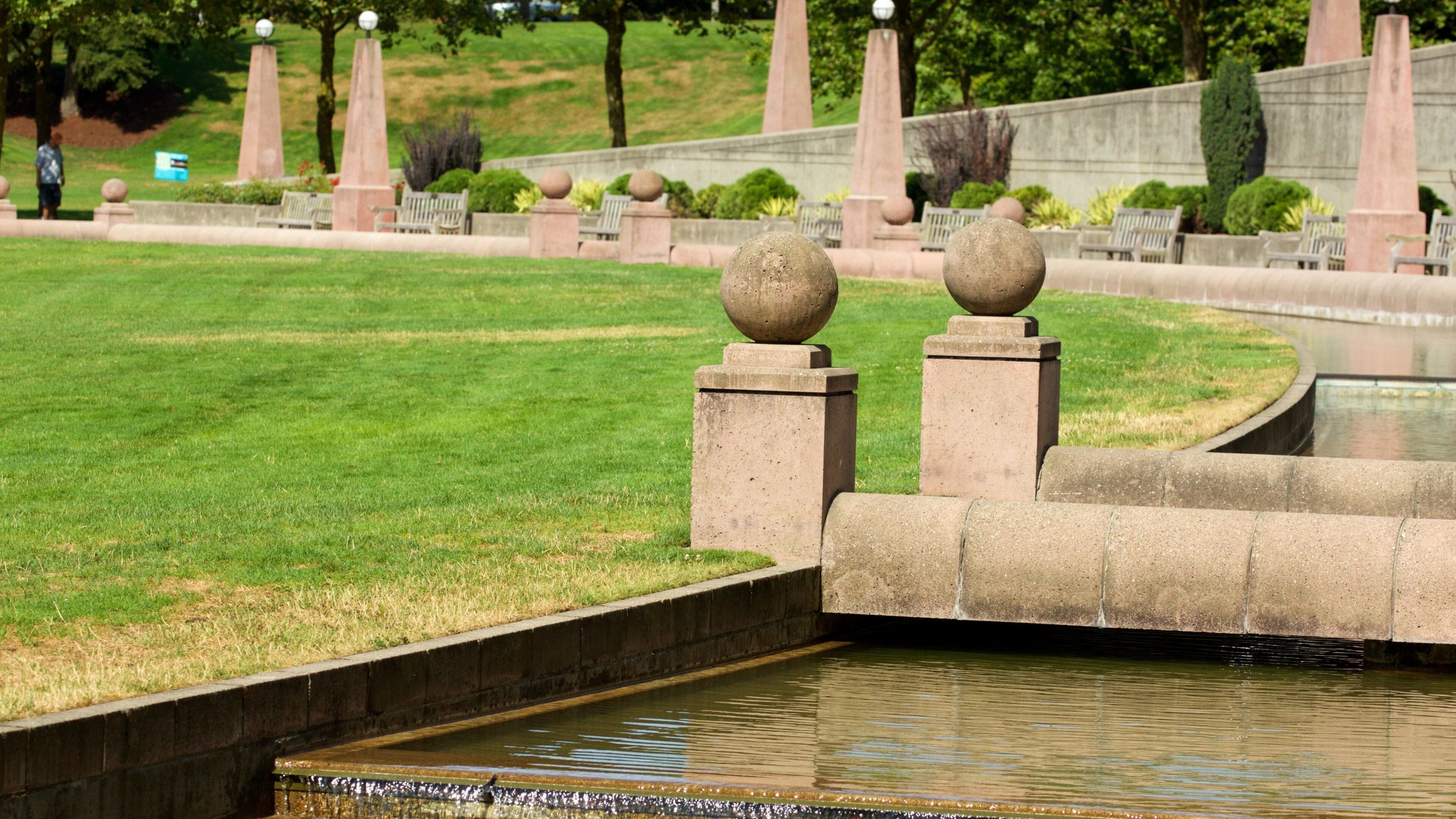 Downtown Park som inkluderer park