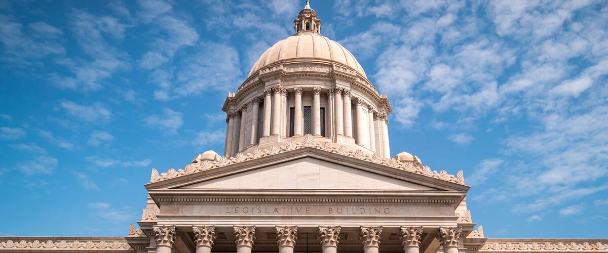 Washington State Capitol which includes heritage architecture and an administrative buidling