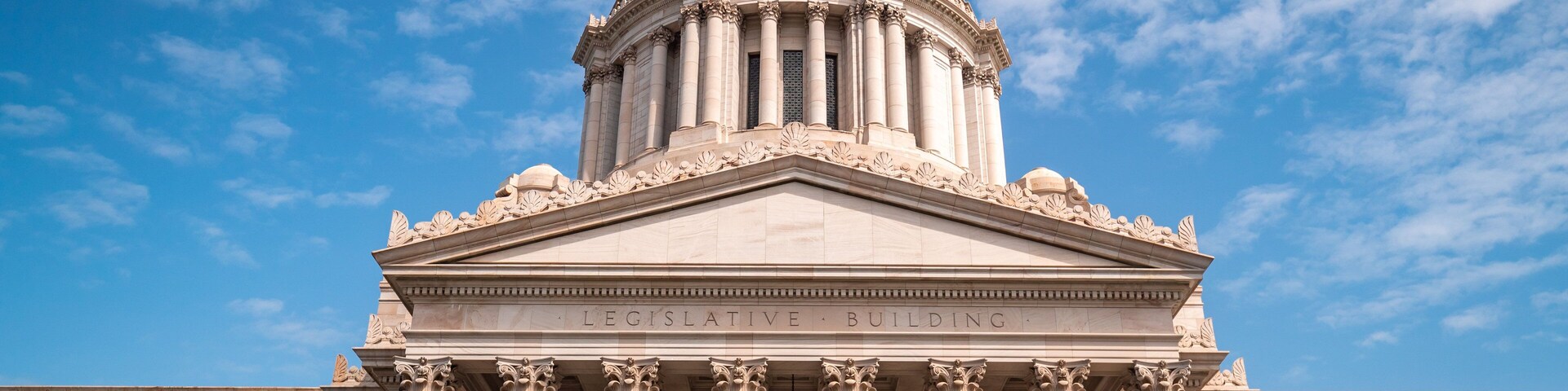 Washington State Capitol which includes heritage architecture and an administrative buidling