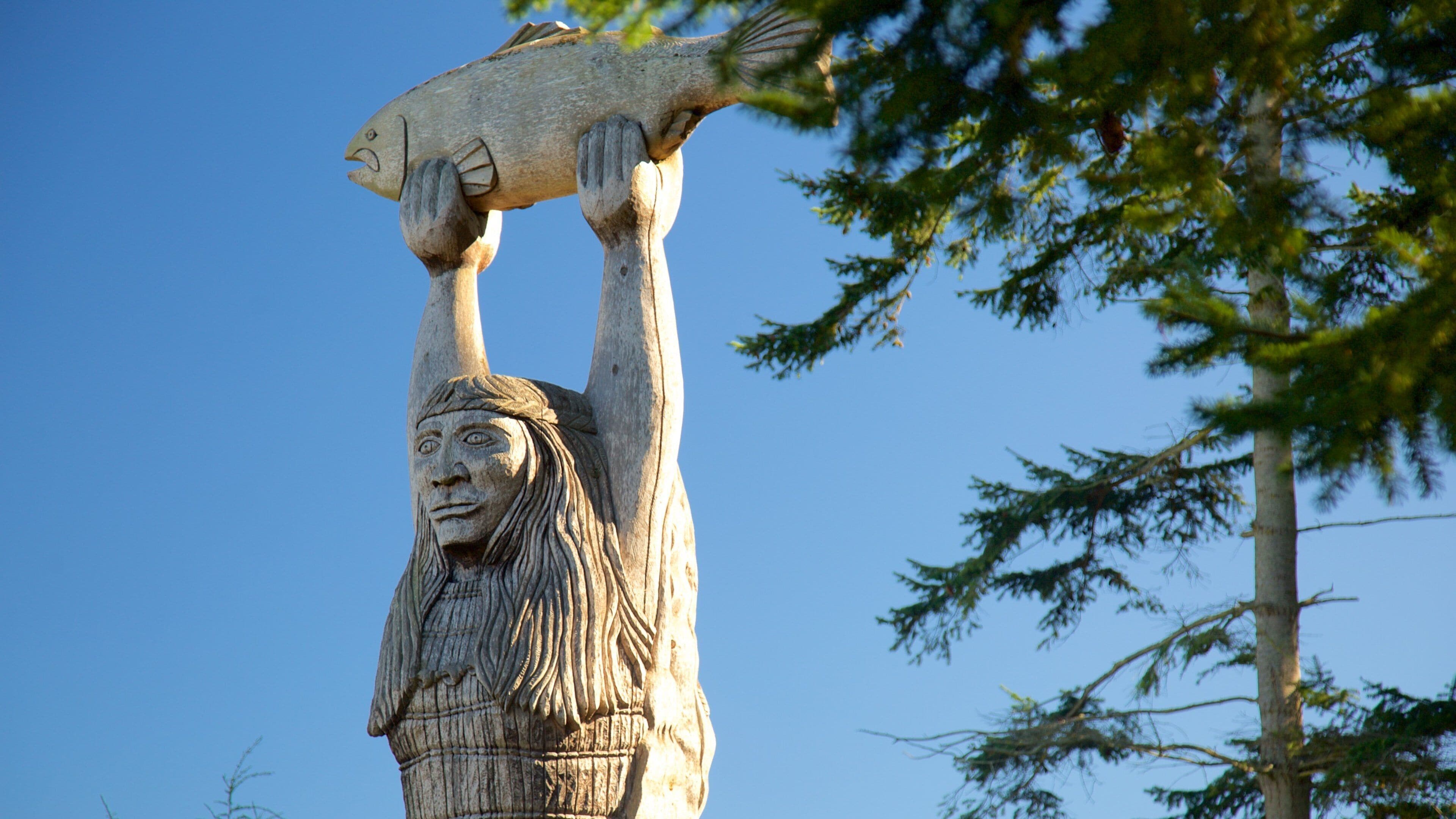 Deception State Park which includes outdoor art