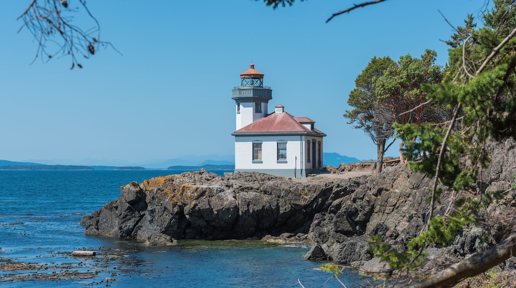 Lighthouse off the Washington Coast, San Juan Island National Park