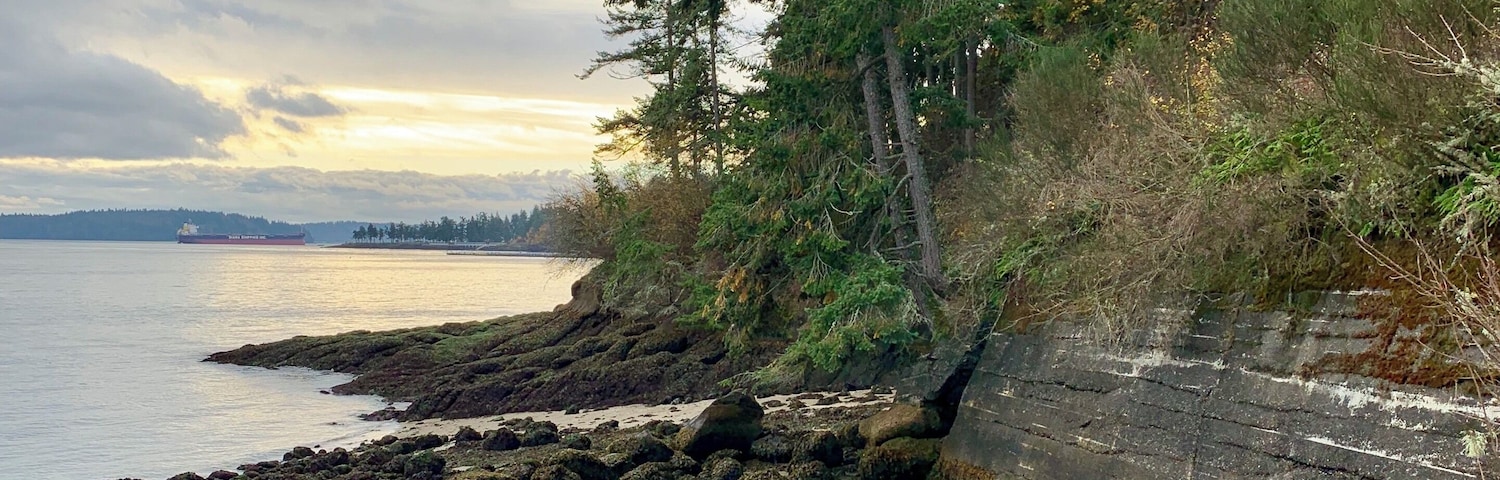 Beautiful scenery at the sweet little Manchester State Park. A very peaceful place to watch the ferries sail by. #seattleferries #seattle #portorchard