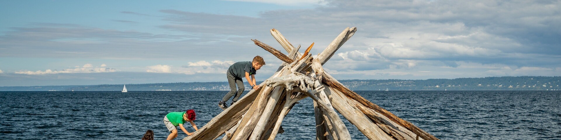 Fay Bainbridge State Park which includes general coastal views as well as children