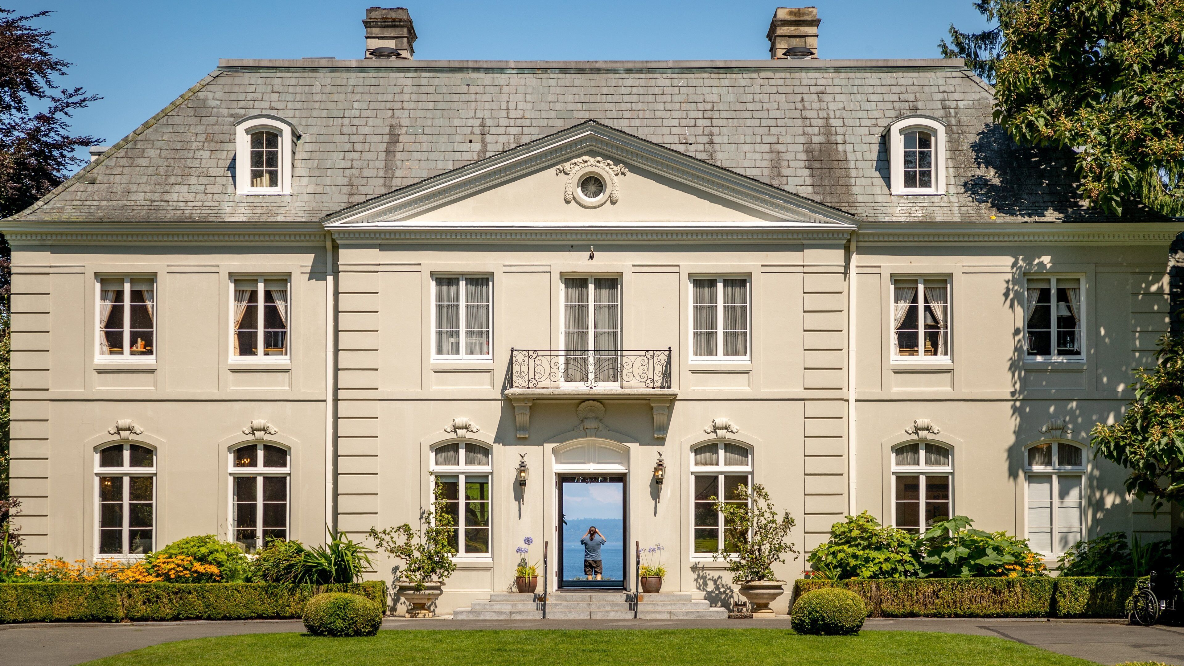 Bloedel Reserve which includes a house