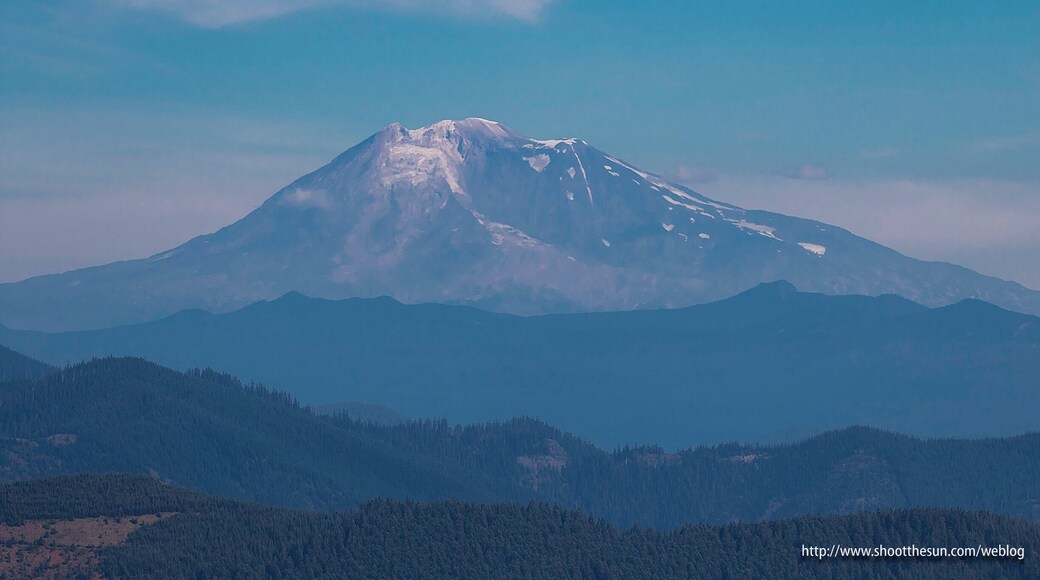 As seen from the summit of Silver Star Mountain.