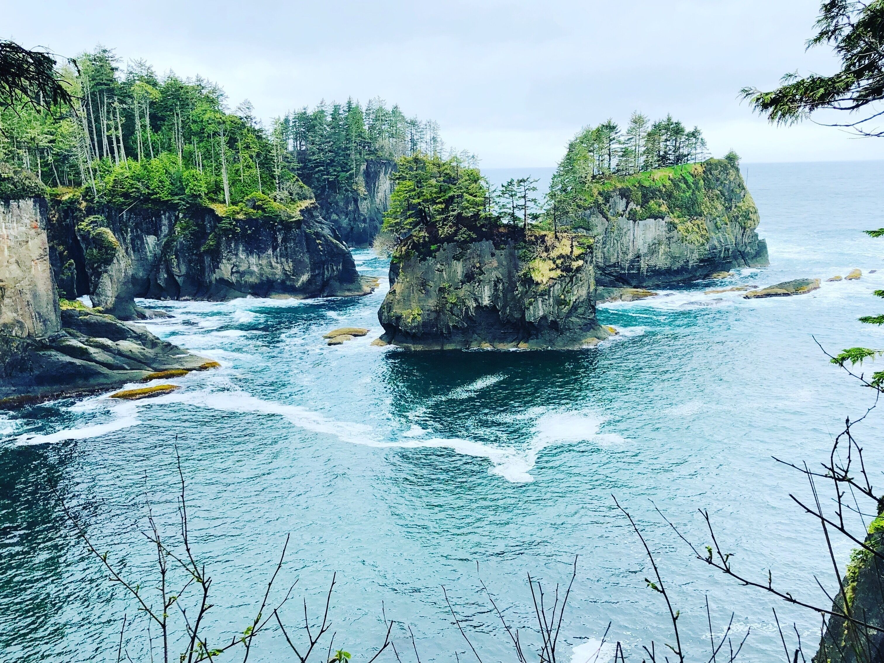 Standing at the Pacific Northwest most point of the continental United States. I could have stayed all day and just watched the tide change. #adventure