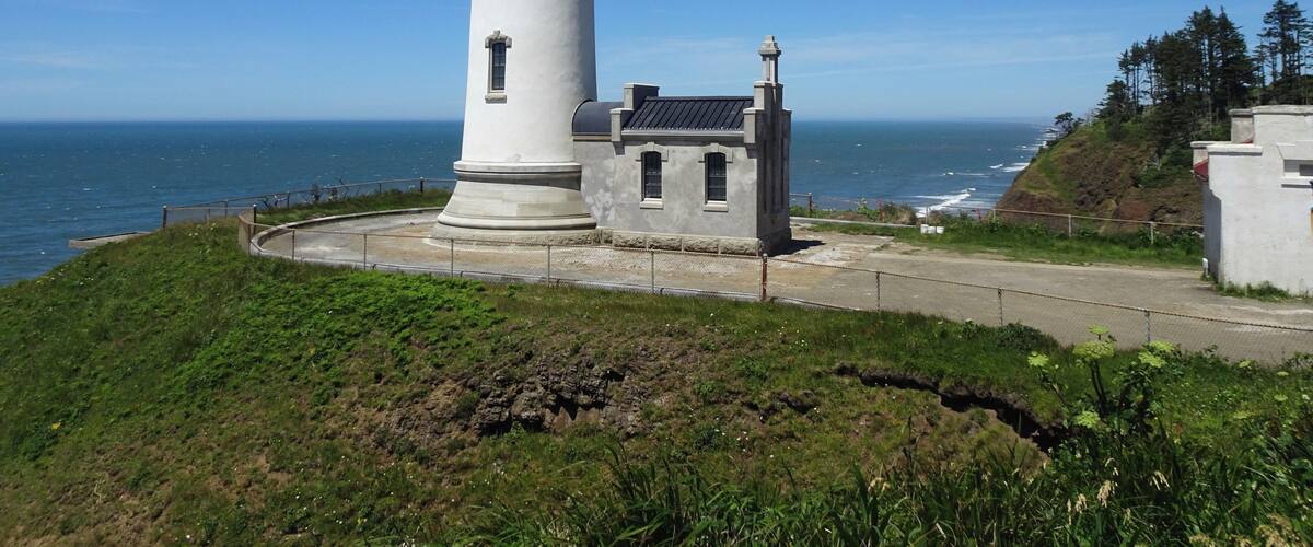 The North Head Lighthouse sits on a bluff high above the Pacific Ocean. Once a key navigational aid for mariners approaching the Columbia River from the North, it is now a part of Cape Disappointment State Park. (June 2019)
#Trovember