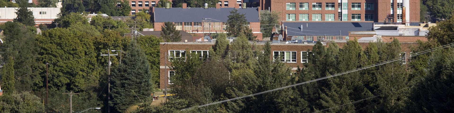 The campus of Washington State University in Pullman, Washington