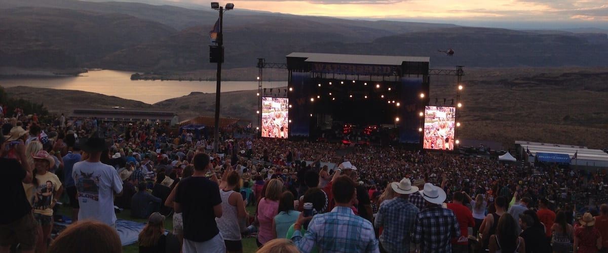 Watershed is the best country music #festival ever!