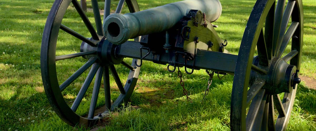Wilsons Creek National Battlefield welches beinhaltet Militärisches und Geschichtliches