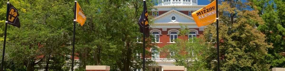 University of Missouri showing heritage architecture