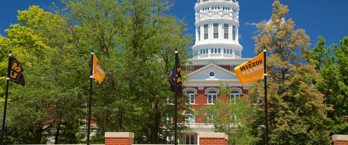 University of Missouri featuring heritage architecture