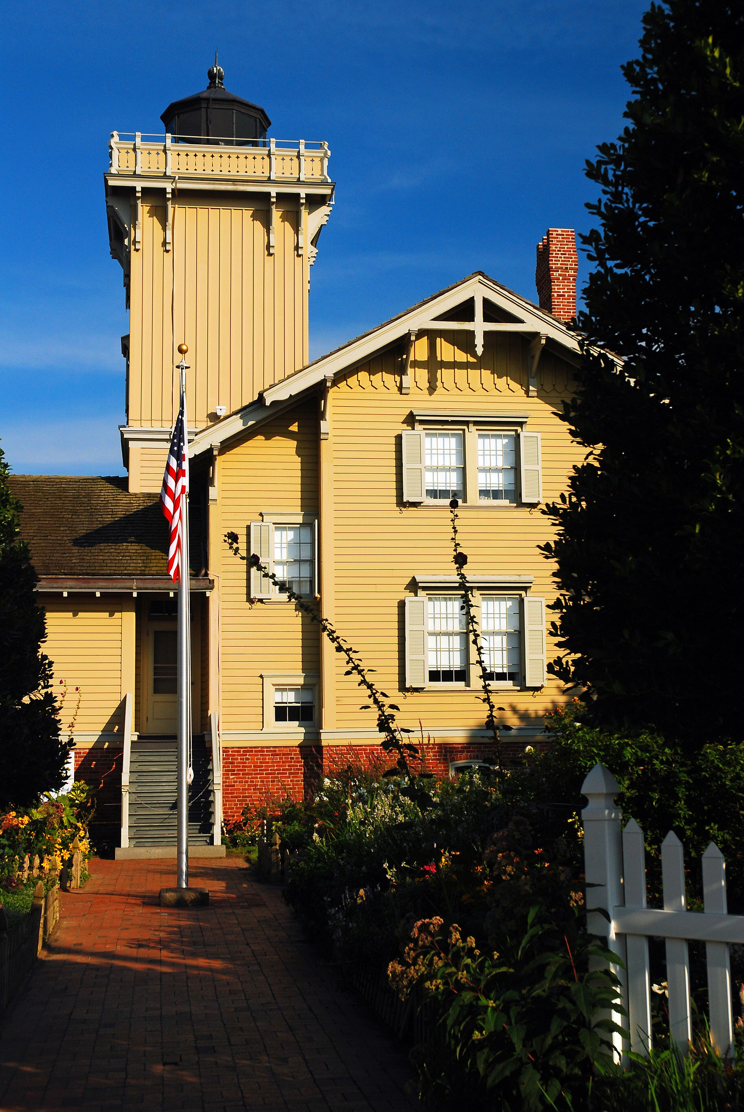Hereford Lighthouse, is a Victorian style lighthouse in Wildwood New Jersey