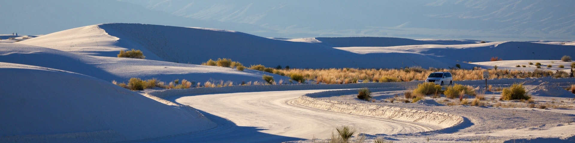 White Sands National Monument caracterizando paisagens do deserto