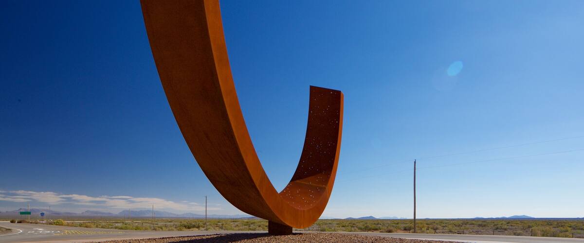 Spaceport America featuring outdoor art