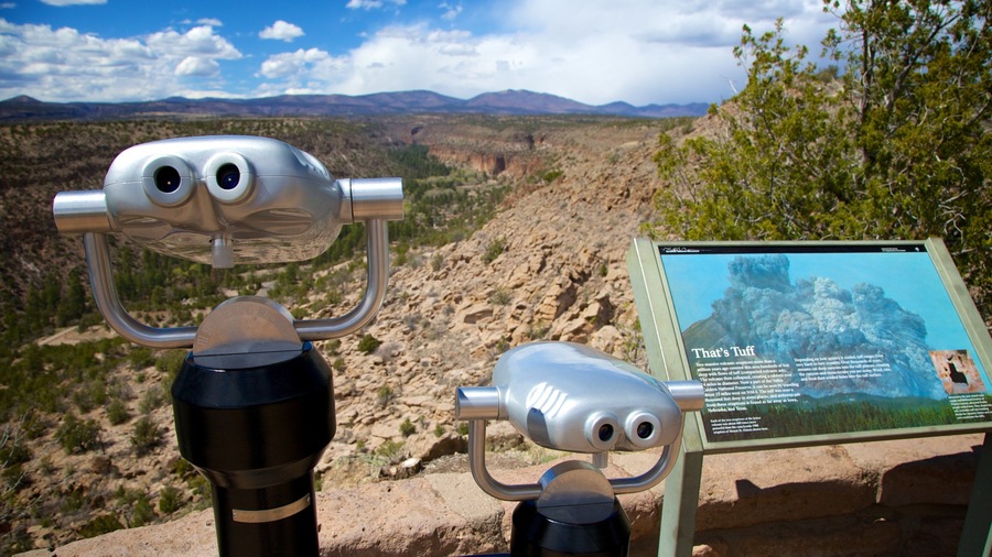 Bandelier National Monument featuring views