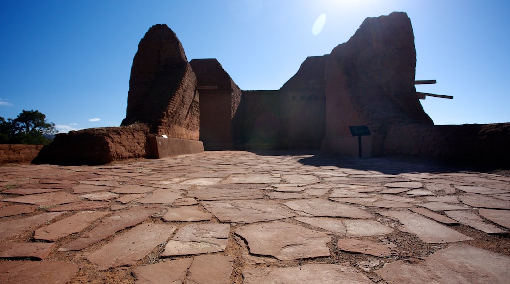 Pecos National Historical Park which includes a ruin and a garden