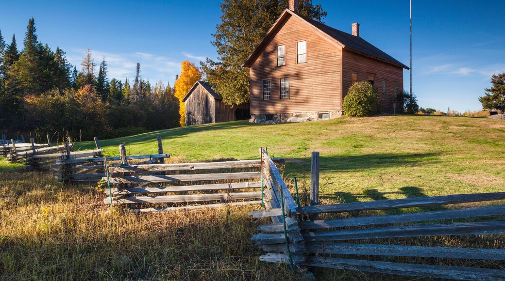 R40M02 USA, New York, Adirondack Mountains, Lake Placid, John Brown Farm, former home of US abolitionist, John Brown