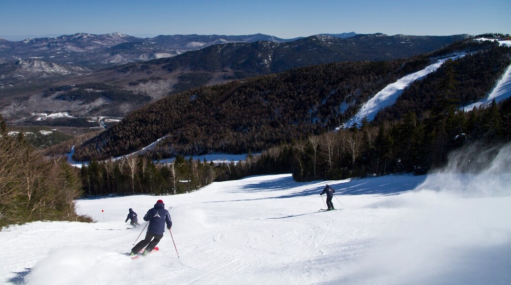 Whiteface Mountain showing snow, snow skiing and mountains