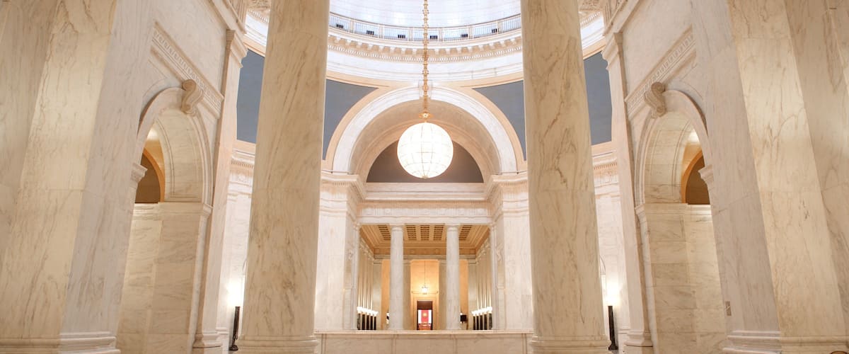 West Virginia State Capitol Building featuring an administrative buidling, interior views and heritage architecture