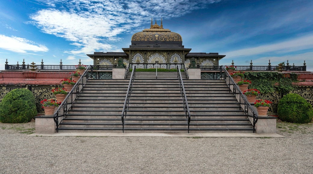 Prabhupada's Palace of Gold temple in West Virginia.