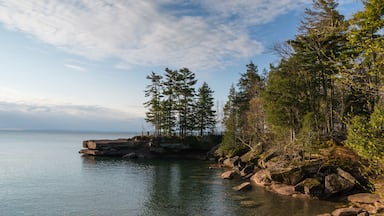 Big Bay State Park on Madeline Island. Spring 2016 Series, Madeline Island, Wisconsin (May 2016); Shutterstock ID 446953213; Purchase Order: -