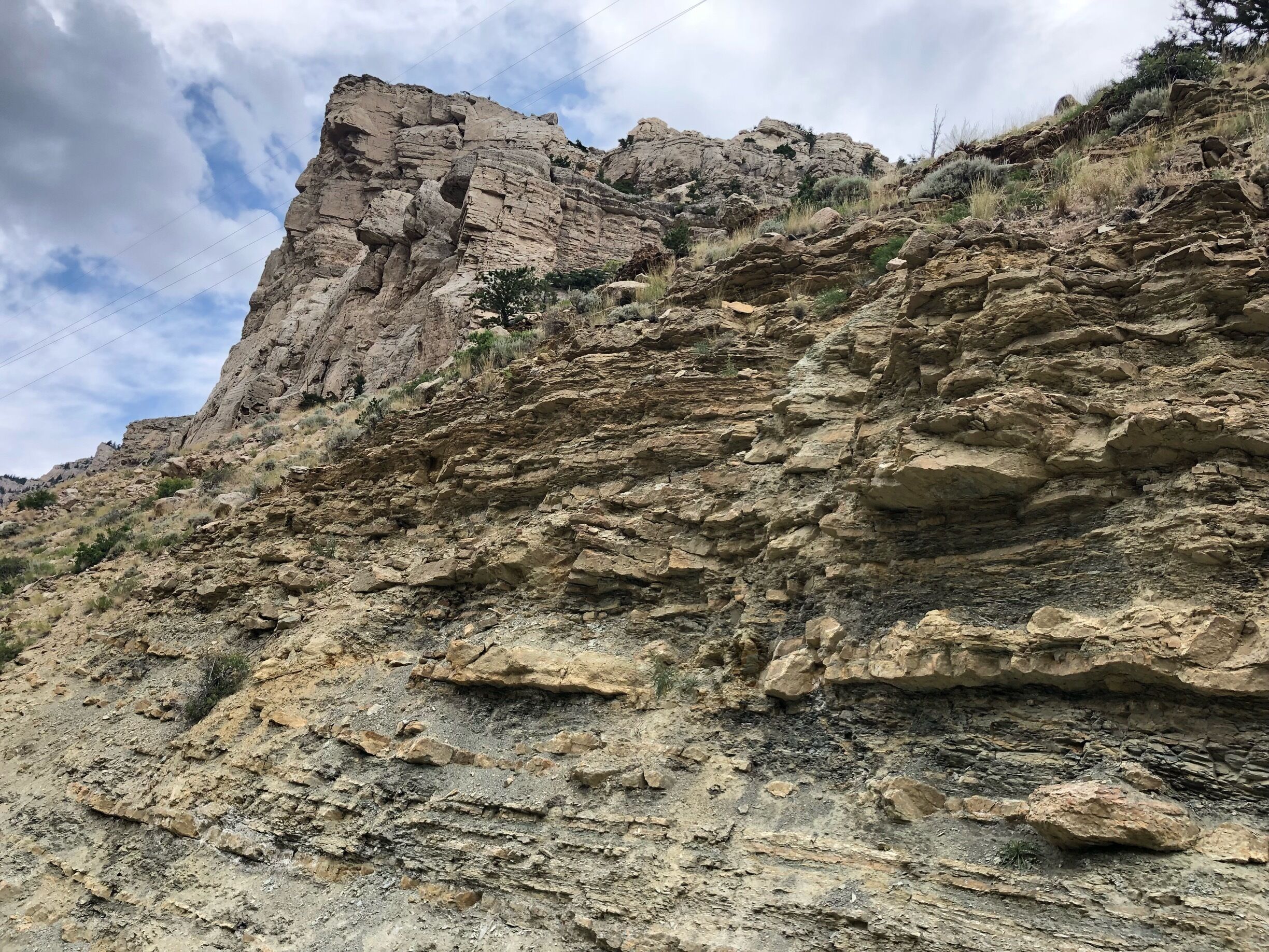 Can you spot the face in this rock formation? Hint - it’s closer to the sky #LifeAtExpedia