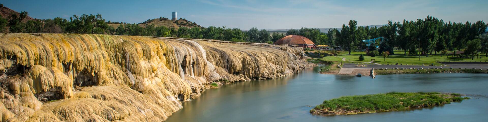 Thermopolis hot spring, Wyoming