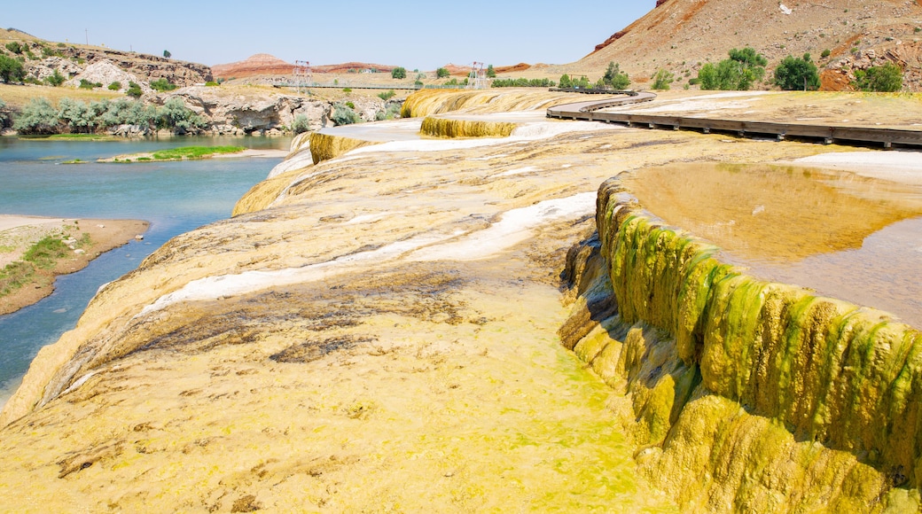 Thermopolis Hot Springs State Park in Wyoming, USA