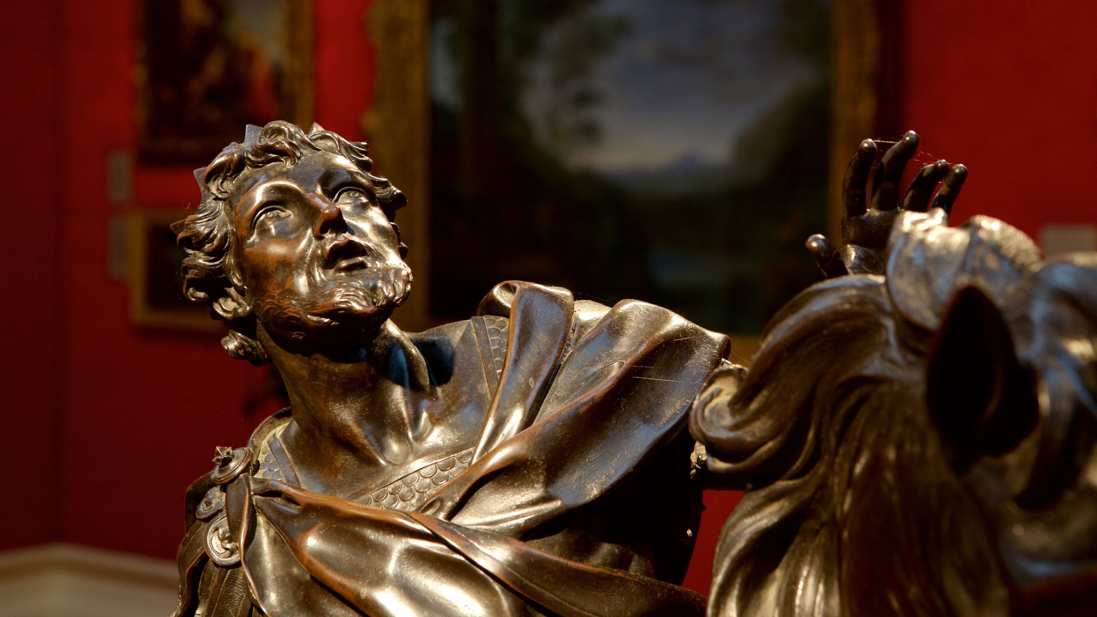 Ashmolean Museum que incluye elementos del patrimonio y una estatua o escultura